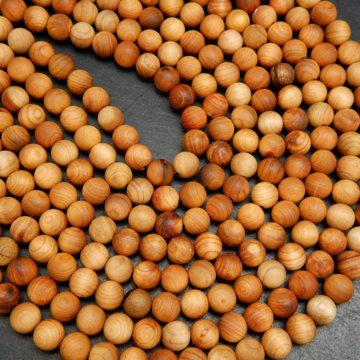 Cedar Wood Beads