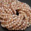 Cherry Blossom Agate · Smooth · Round · 6mm, 8mm, 10mm, Bead, Tejas Beads