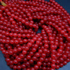 Red Jade Beads.