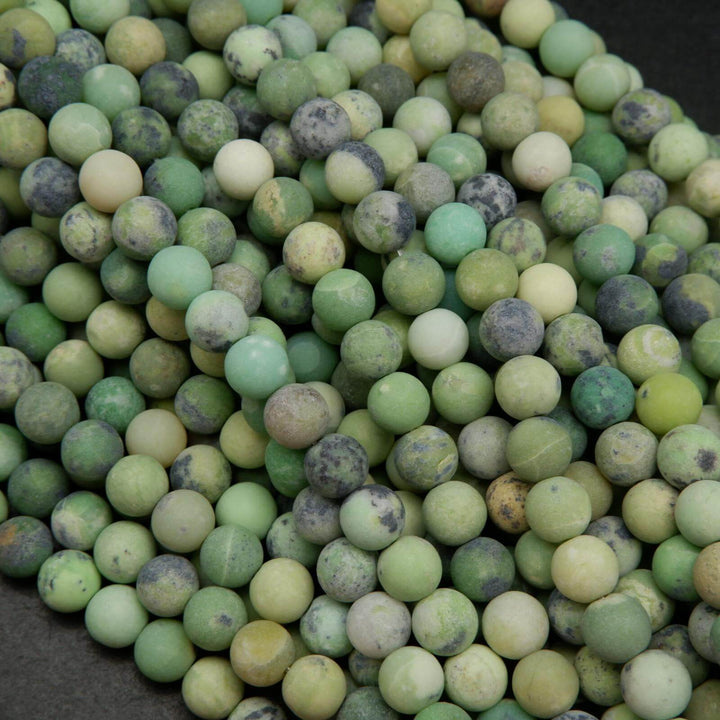 Chinese Chrysoprase Beads.