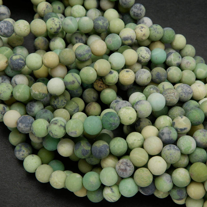 Chinese Chrysoprase Beads.