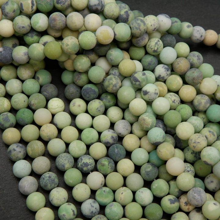 Chinese Chrysoprase Beads.