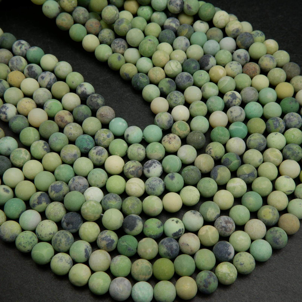 Chinese Chrysoprase Beads.
