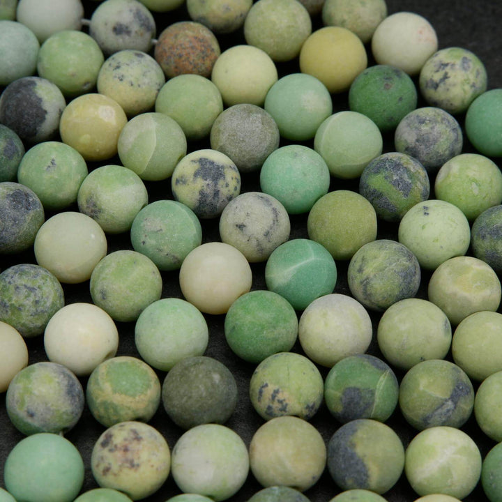 Chinese Chrysoprase Beads.