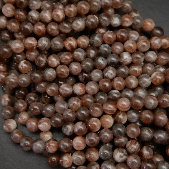 Chocolate Moonstone Beads