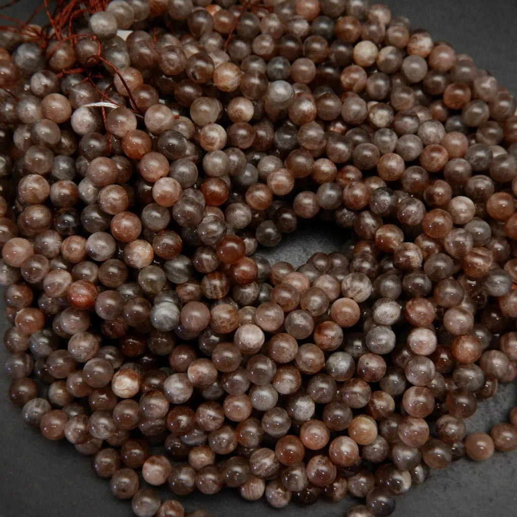 Chocolate Moonstone Beads
