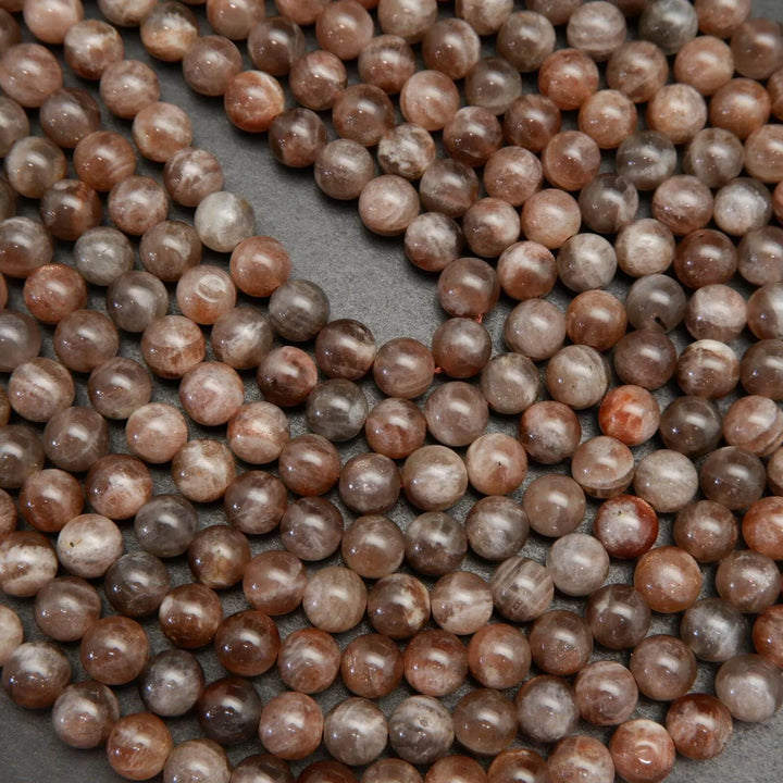 Chocolate Moonstone Beads