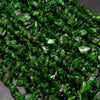 Green chrome diopside beads.