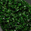 Green chrome diopside beads.