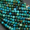 Blue and green chrysocolla beads.