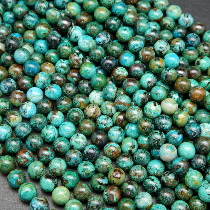 Chrysocolla Beads.
