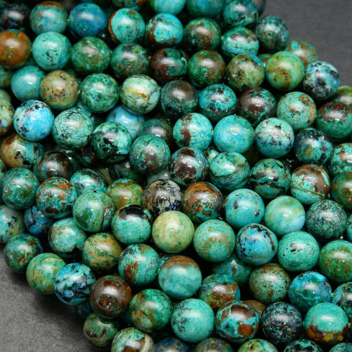 Chrysocolla Beads.