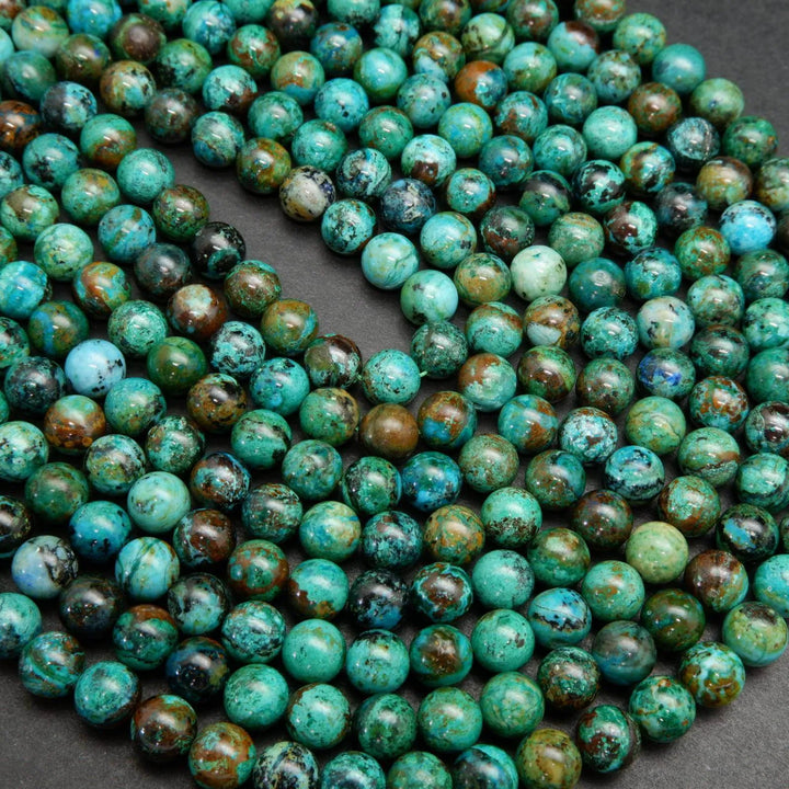 Chrysocolla Beads.