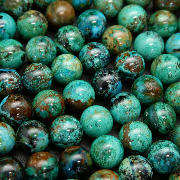 Chrysocolla Beads.