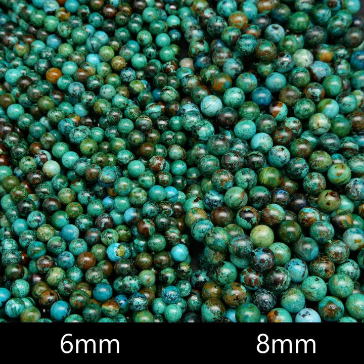 Chrysocolla Beads.