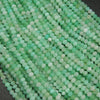 Green Chrysoprase beads.