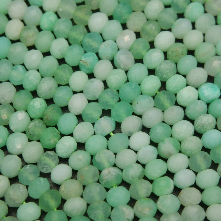 Green Chrysoprase beads.