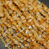 Citrine · Smooth · Chips · 7mm, Bead, Tejas Beads