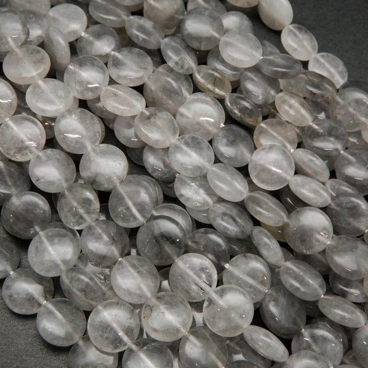 Cloudy Quartz Beads.