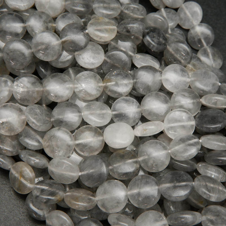 Cloudy Quartz Beads.
