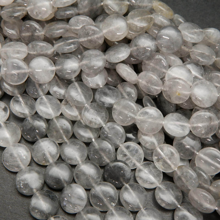 Cloudy Quartz Beads.