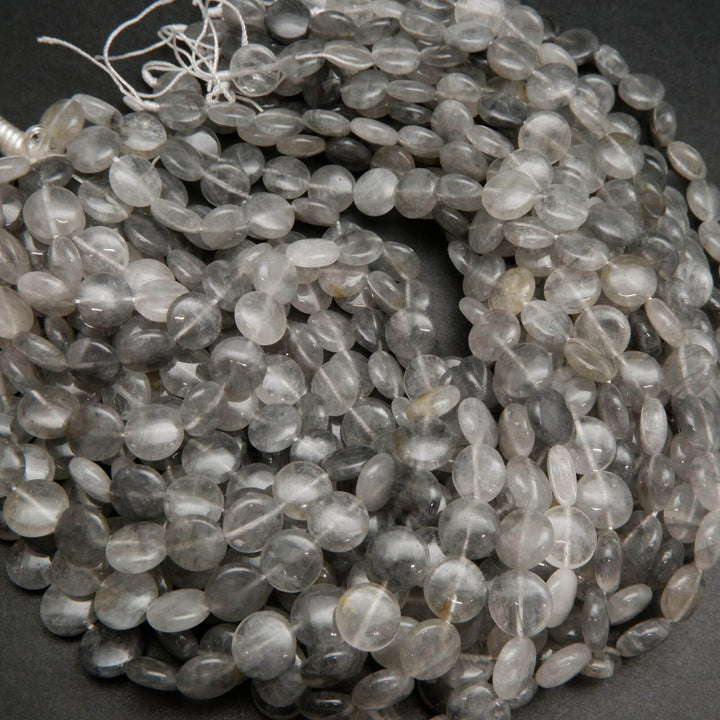 Cloudy Quartz Beads.