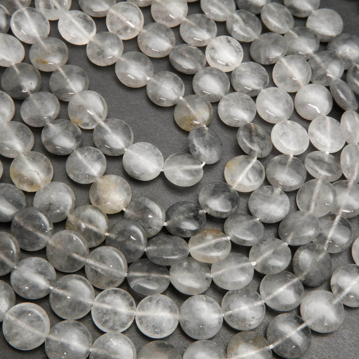 Cloudy Quartz Beads.