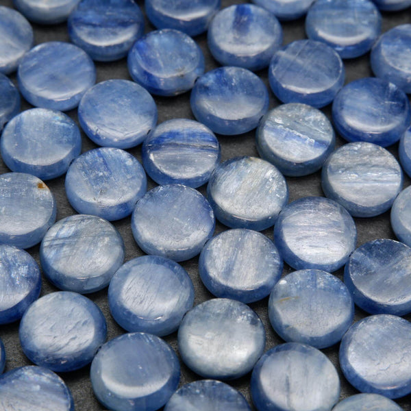 Blue Kyanite Beads.