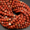 Brecciated Red Jasper · Matte · Round · 4mm, 6mm, 8mm, 10mm, Bead, Tejas Beads