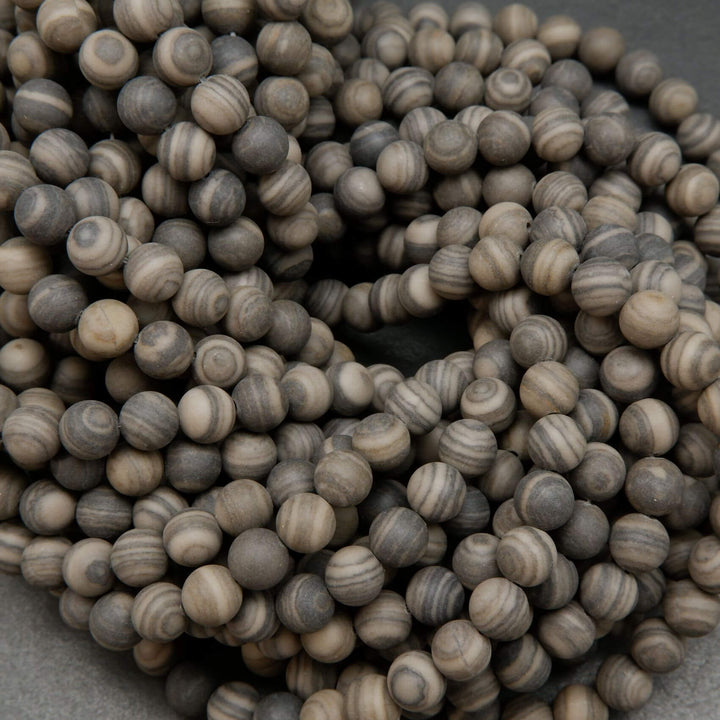 Cappuccino Jasper · Matte · Round · 6mm, 8mm, 10mm, Bead, Tejas Beads