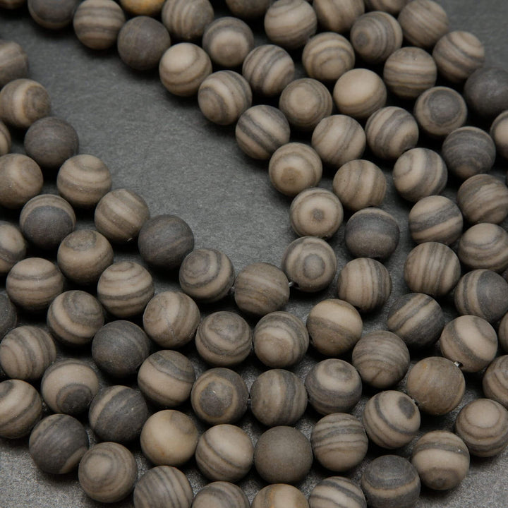 Cappuccino Jasper · Matte · Round · 6mm, 8mm, 10mm, Bead, Tejas Beads