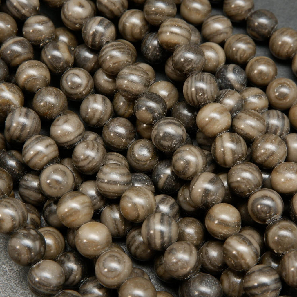 Cappuccino Jasper · Smooth · Round · 6mm, 8mm, 10mm, Bead, Tejas Beads