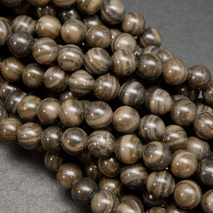 Cappuccino Jasper · Smooth · Round · 6mm, 8mm, 10mm, Bead, Tejas Beads