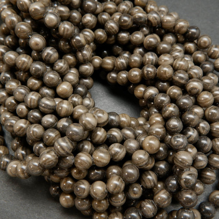 Cappuccino Jasper · Smooth · Round · 6mm, 8mm, 10mm, Bead, Tejas Beads