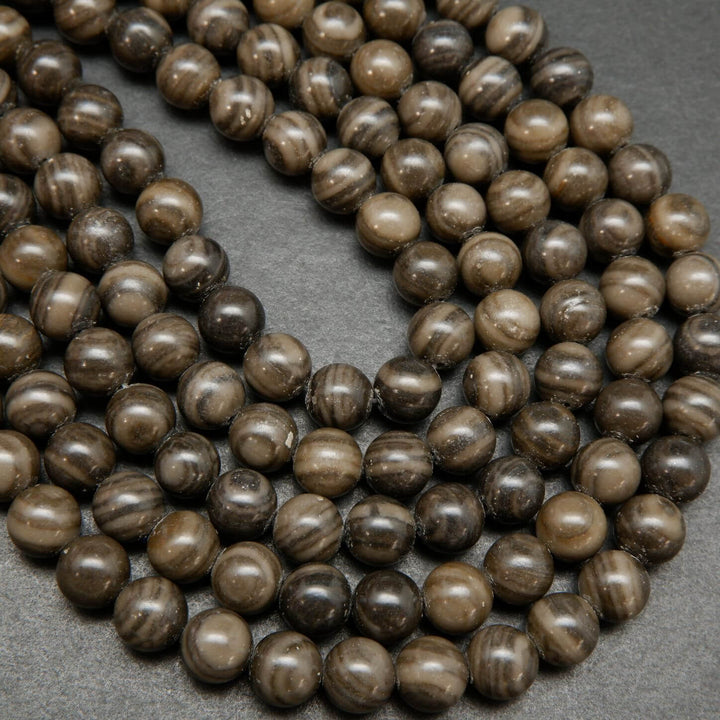 Cappuccino Jasper · Smooth · Round · 6mm, 8mm, 10mm, Bead, Tejas Beads