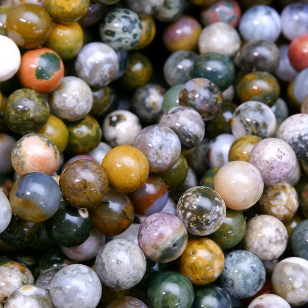 Kambaby Ocean Jasper Beads.