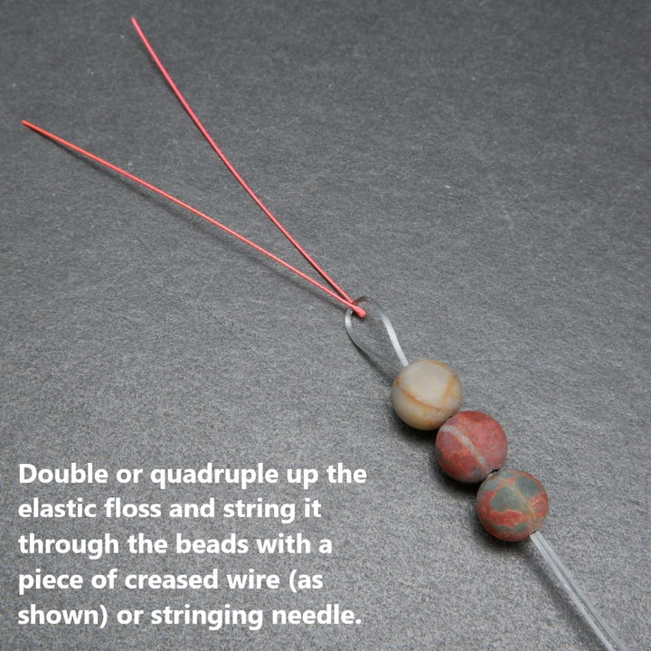 Elastic Floss Stretchy Cord · 0.5mm · 60m (196ft), Supply, Tejas Beads