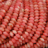 Thulite · Microfaceted · Saucer · 3mm, Bead, Tejas Beads