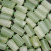 Tube shape new jade beads.