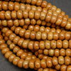 Wooden Jasper · Smooth · Rondelle · 6mm, 8mm, Bead, Tejas Beads