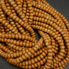 Wooden Jasper · Smooth · Rondelle · 6mm, 8mm, Bead, Tejas Beads