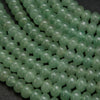 Green Aventurine · Smooth · Rondelle · 6mm, 8mm, Bead, Tejas Beads