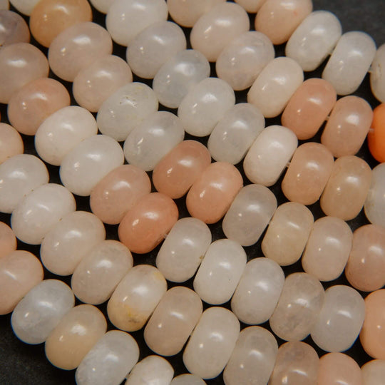 Peach aventurine beads.