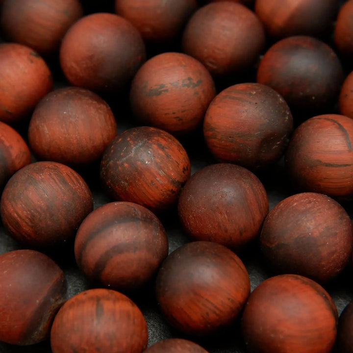 Red Tiger's Eye (alt) · Matte · Round · 4mm, 6mm, 8mm, 10mm, Bead, Tejas Beads