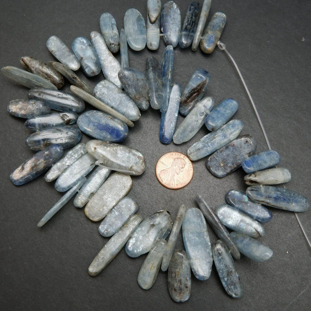 Blue Kyanite · Smooth · Sticks, Bead, Tejas Beads