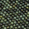 Green and black kambaba jasper beads.
