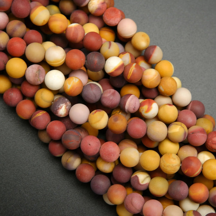Mookaite · Matte · Round · 4mm, 6mm, 8mm, 10mm, Bead, Tejas Beads