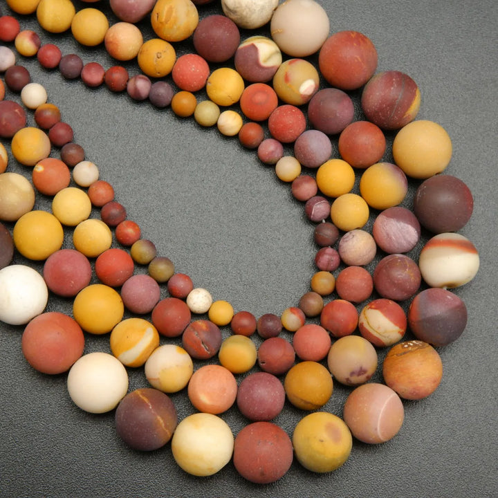 Mookaite · Matte · Round · 4mm, 6mm, 8mm, 10mm, Bead, Tejas Beads