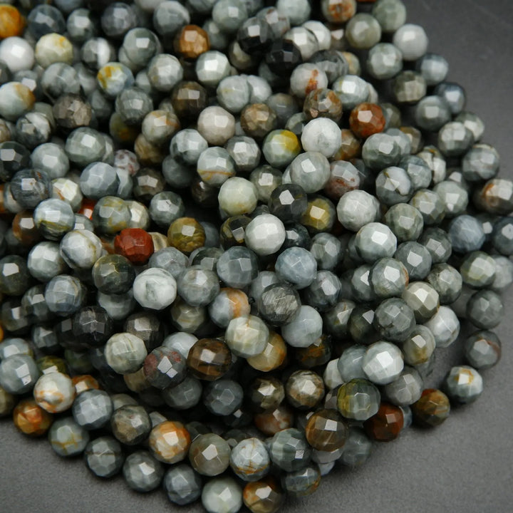 Eagle Eye · Faceted · Round · 8mm, 10mm, Bead, Tejas Beads