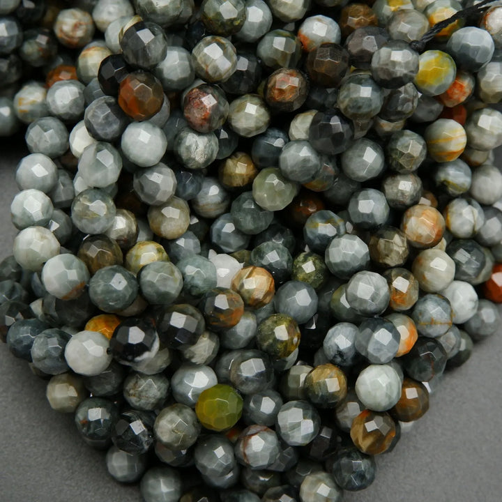 Eagle Eye · Faceted · Round · 8mm, 10mm, Bead, Tejas Beads